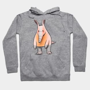 Cute Aardvark Drawing Hoodie